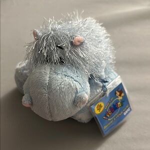 Webkinz Soft Blue Hippo Plush Toy